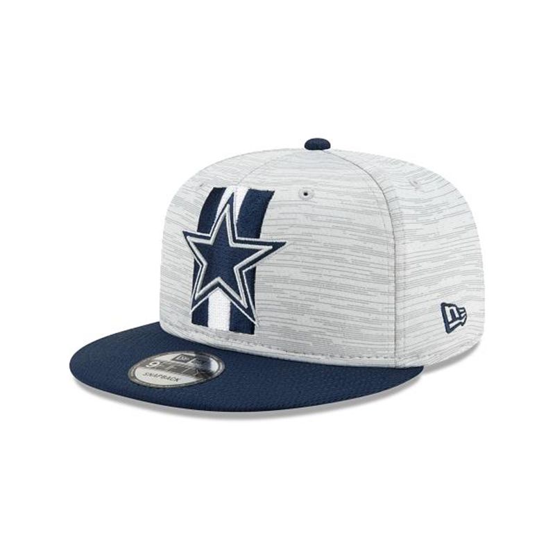 NFL Dallas Cowboys Official Training 9Fifty Snapback (ZGO6199) - Blue New Era Caps